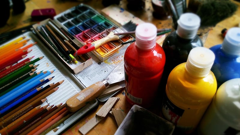 Kids Crafting with Recycled Materials